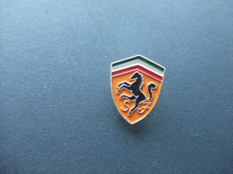Ferrari sportwagen logo oranje